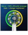 Replacement Head Oral-B Pro Cross action 3 Pieces