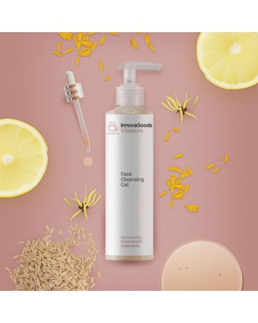 Gel de Limpeza Facial Kombucha Vibepure InnovaGoods 200 ml