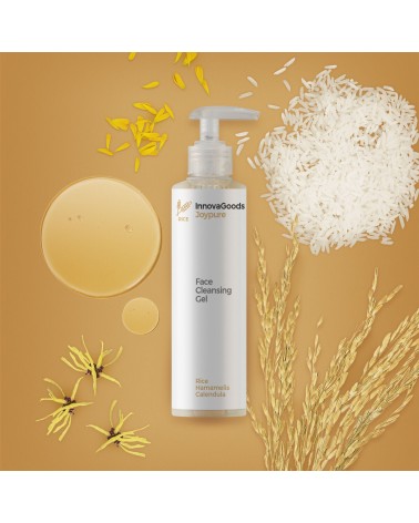 Gel de Limpeza Facial Rice Joypure InnovaGoods 200 ml
