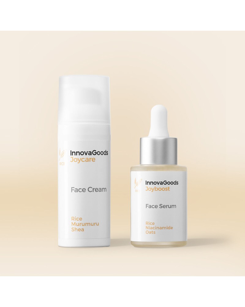 Kit Due Prodotti Idratazione Viso Rice InnovaGoods