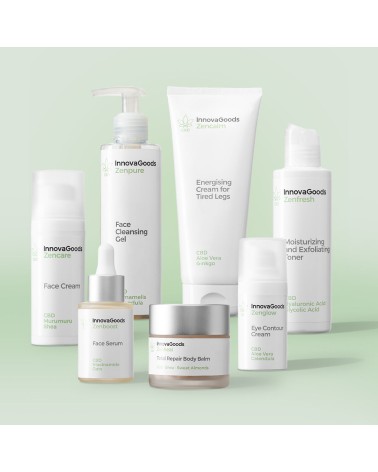 Pack Gesichts- und Körperpflege-Routine CBD InnovaGoods