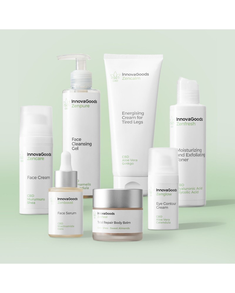 Pack Gesichts- und Körperpflege-Routine CBD InnovaGoods