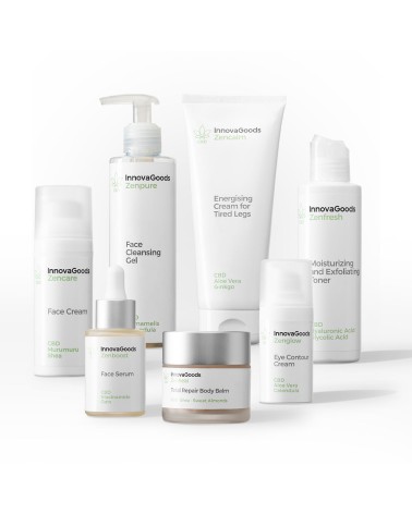 Pack Routine Visage et Corps CBD InnovaGoods