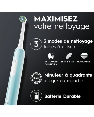 Escova de Dentes Elétrica Oral-B Pro 1 - Sensitive Clean