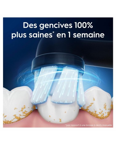 Tête de rechange Oral-B Noir
