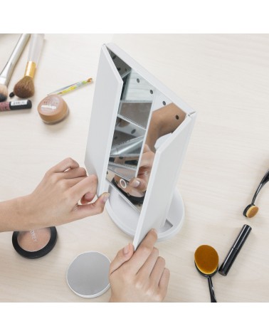 Magnifying Mirror with LED 4-in-1 Ledflect InnovaGoods