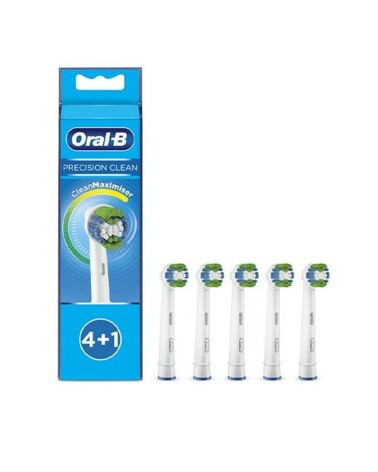 Testina di Ricambio Oral-B Precision Clean 80339350 Azzurro (4 Unità)