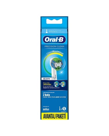 Tête de rechange Oral-B Precision Clean 80339350 Bleu (4 Unités)