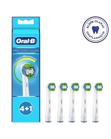 Tête de rechange Oral-B Precision Clean 80339350 Bleu (4 Unités)
