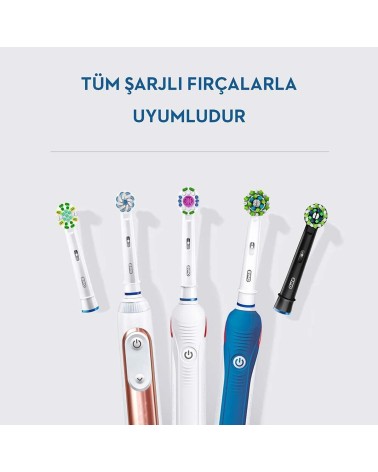 Cabezal de Recambio Oral-B Precision Clean 80339350 Azul (4 Unidades)