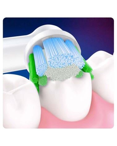 Cabeça de Substituição Oral-B Precision Clean 80339350 Azul (4 Unidades)