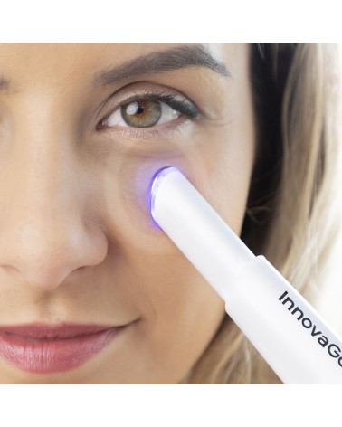 Anti-ageing Eye Massager with Phototherapy, Thermotherapy and Vibration Therey InnovaGoods