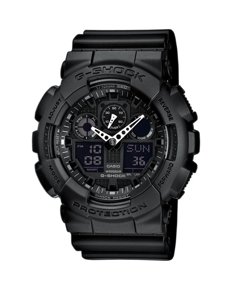 Herrenuhr Casio G-Shock GA-100-1A1ER Schwarz
