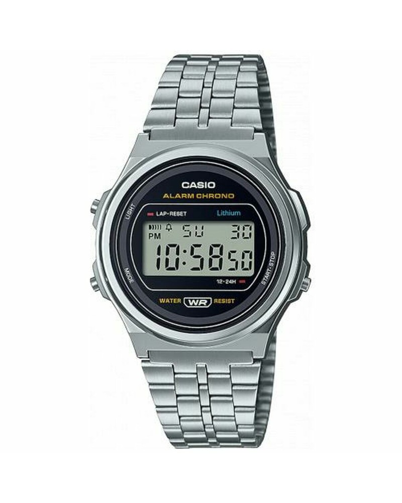 Unisex Watch Casio A171WE-1AEF Silver