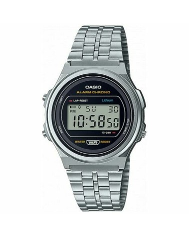Montre Unisexe Casio A171WE-1AEF Argenté