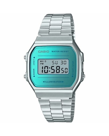 Reloj Hombre Casio A168WEM-2EF Plateado