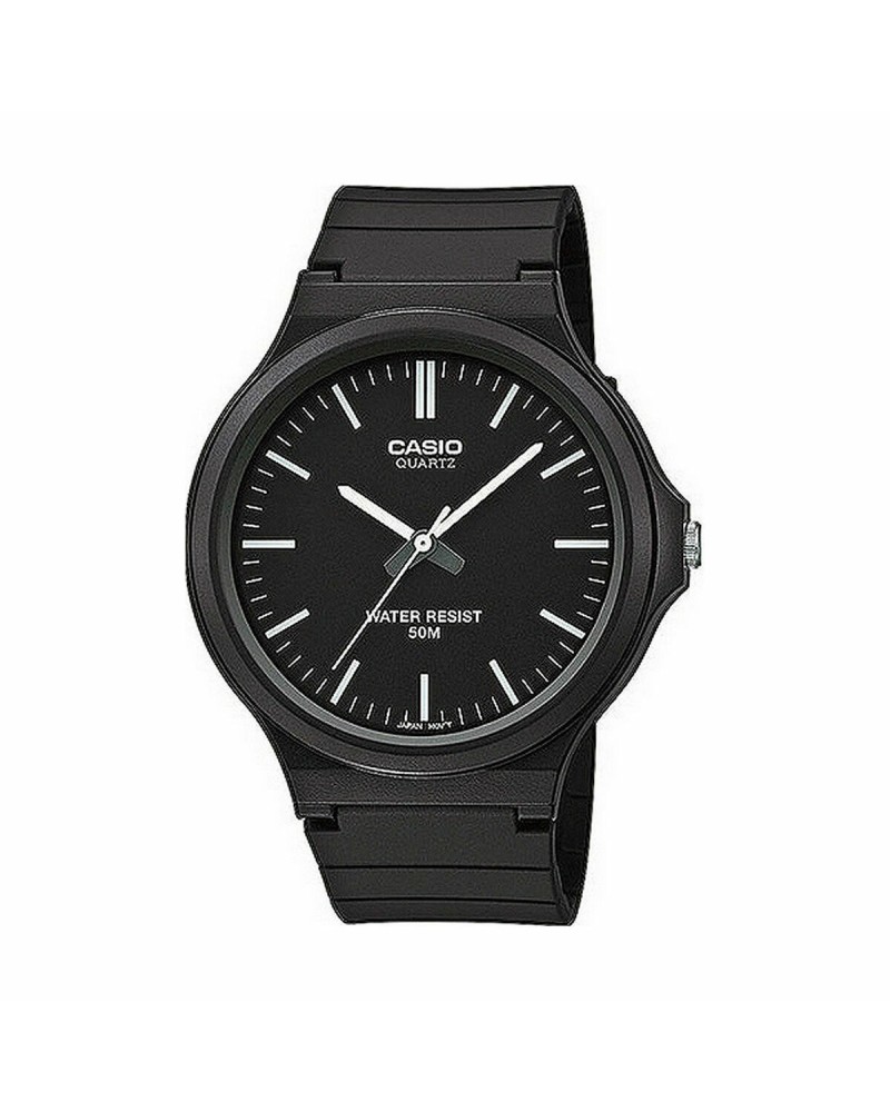 Relógio masculino Casio MW-240-1EVEF Preto
