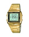 Relógio masculino Casio DATABANK Dourado (Ø 38 mm)